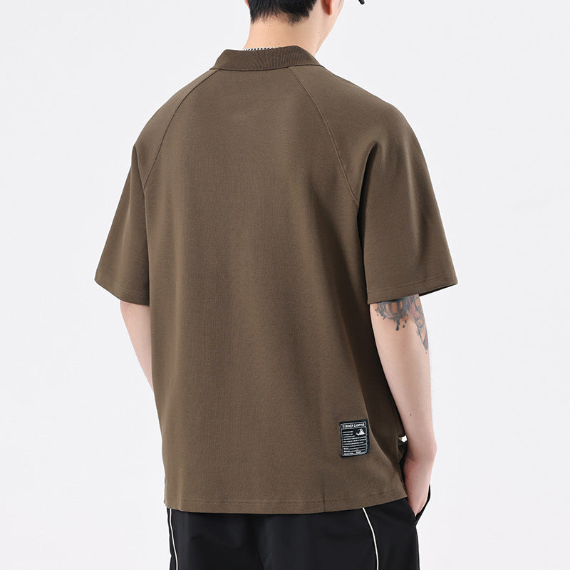 Hustle Oversized Polo Shirt