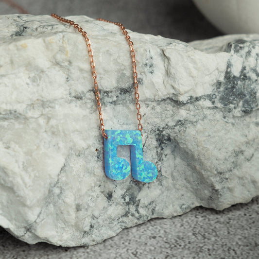 Music Note Necklace - RUN THE STREETS COLLABORATIVE