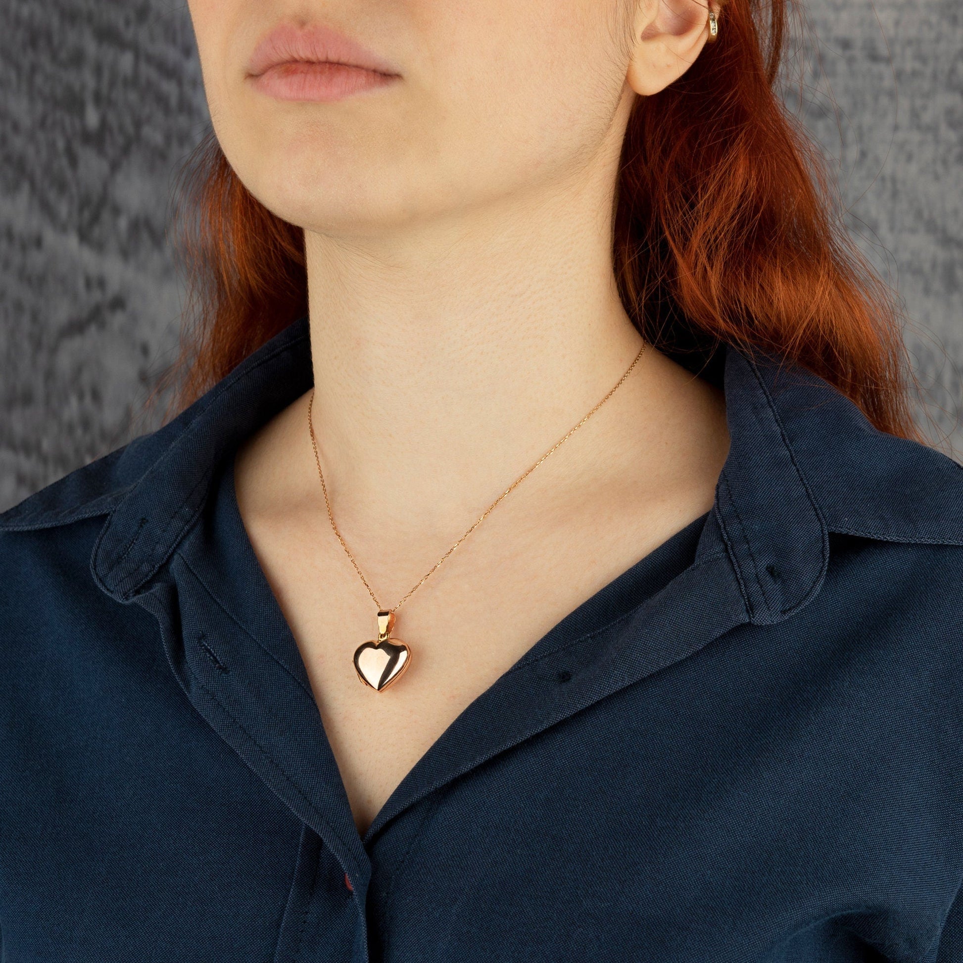 Silver Locket Heart Necklace - RUN THE STREETS COLLABORATIVE