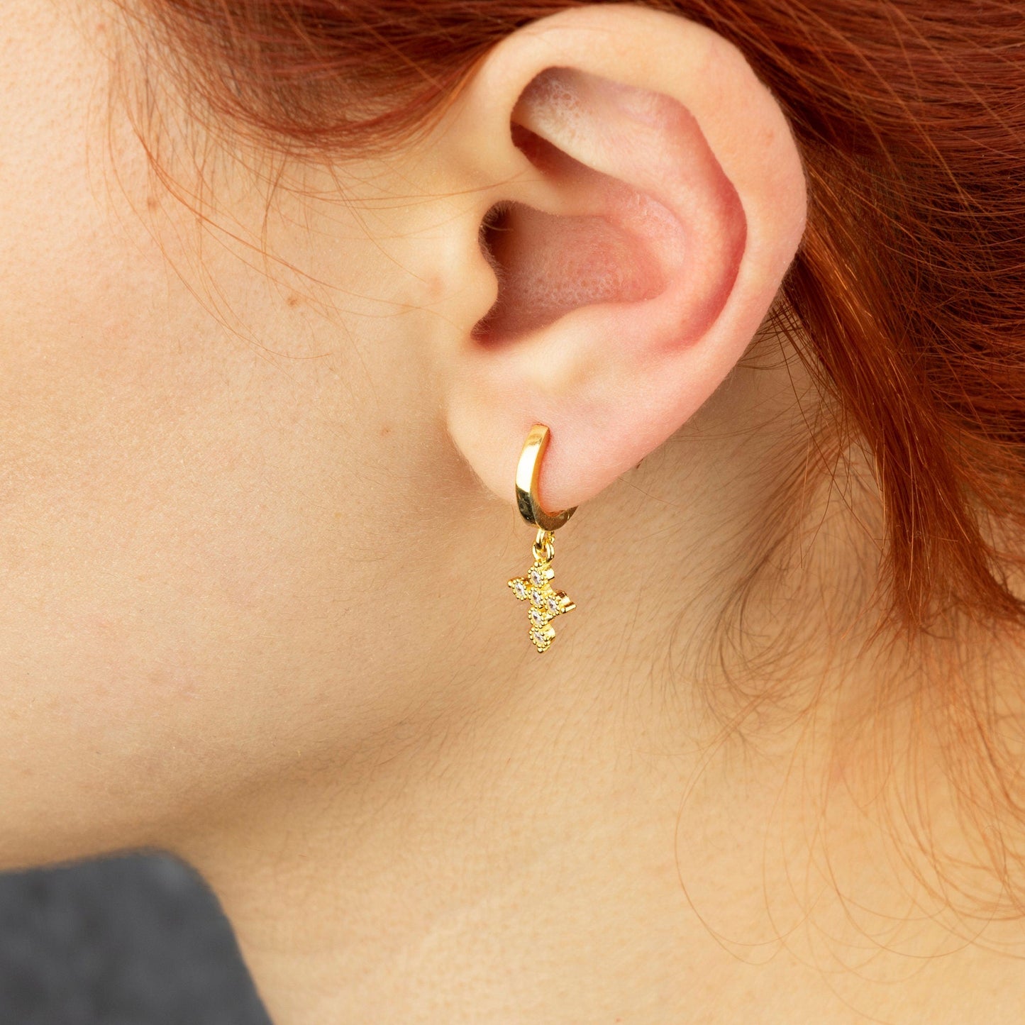 Women Cross Necklace - RUN THE STREETS COLLABORATIVE