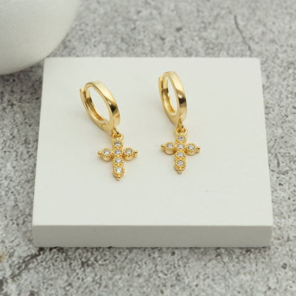 Women Cross Necklace - RUN THE STREETS COLLABORATIVE