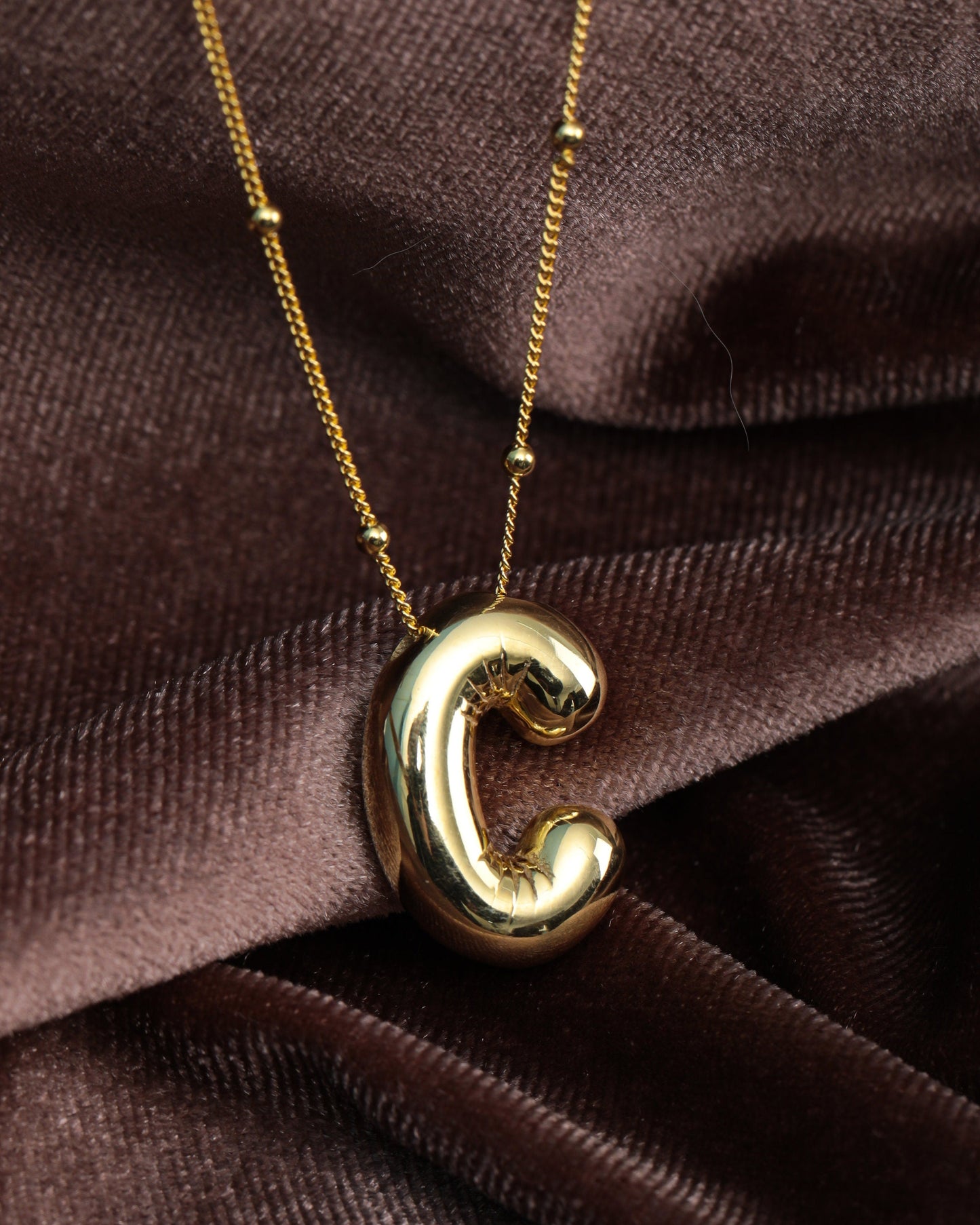 Letter Balloon Necklace - RUN THE STREETS COLLABORATIVE