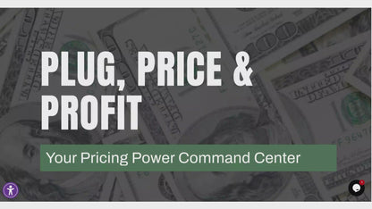 Plug, Price & Profit Turnkey Landing Page Template 🔑 💵 📉