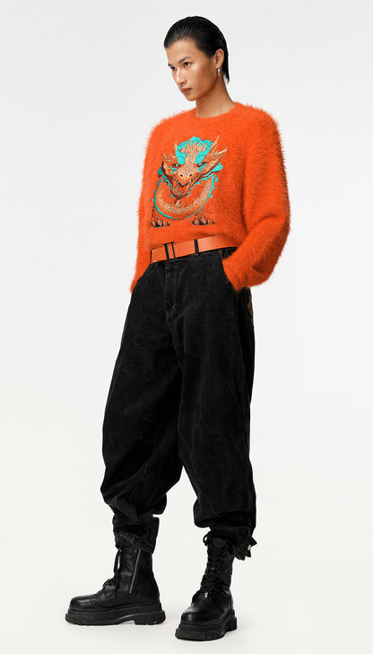 Unisex Gemyny Horseshoe Jeans - RUN THE STREETS COLLABORATIVE