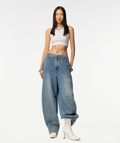 Unisex Gemyny Horseshoe Jeans - RUN THE STREETS COLLABORATIVE