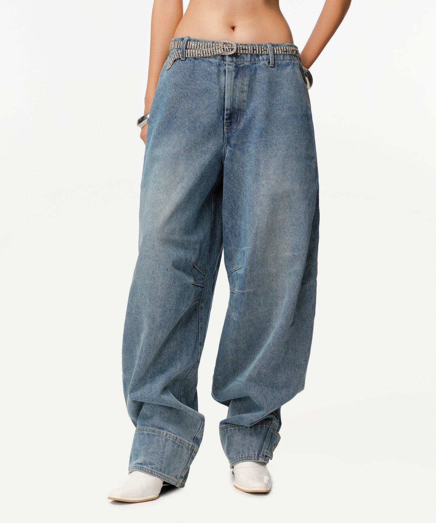 Unisex Gemyny Horseshoe Jeans - RUN THE STREETS COLLABORATIVE