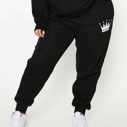 Oversized Black Queen Hoodie Custom Made by Passion of Essence - RUN THE STREETS COLLABORATIVE