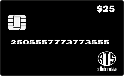 Gift Card Adobe Illustrator Template - RTS Collaborative