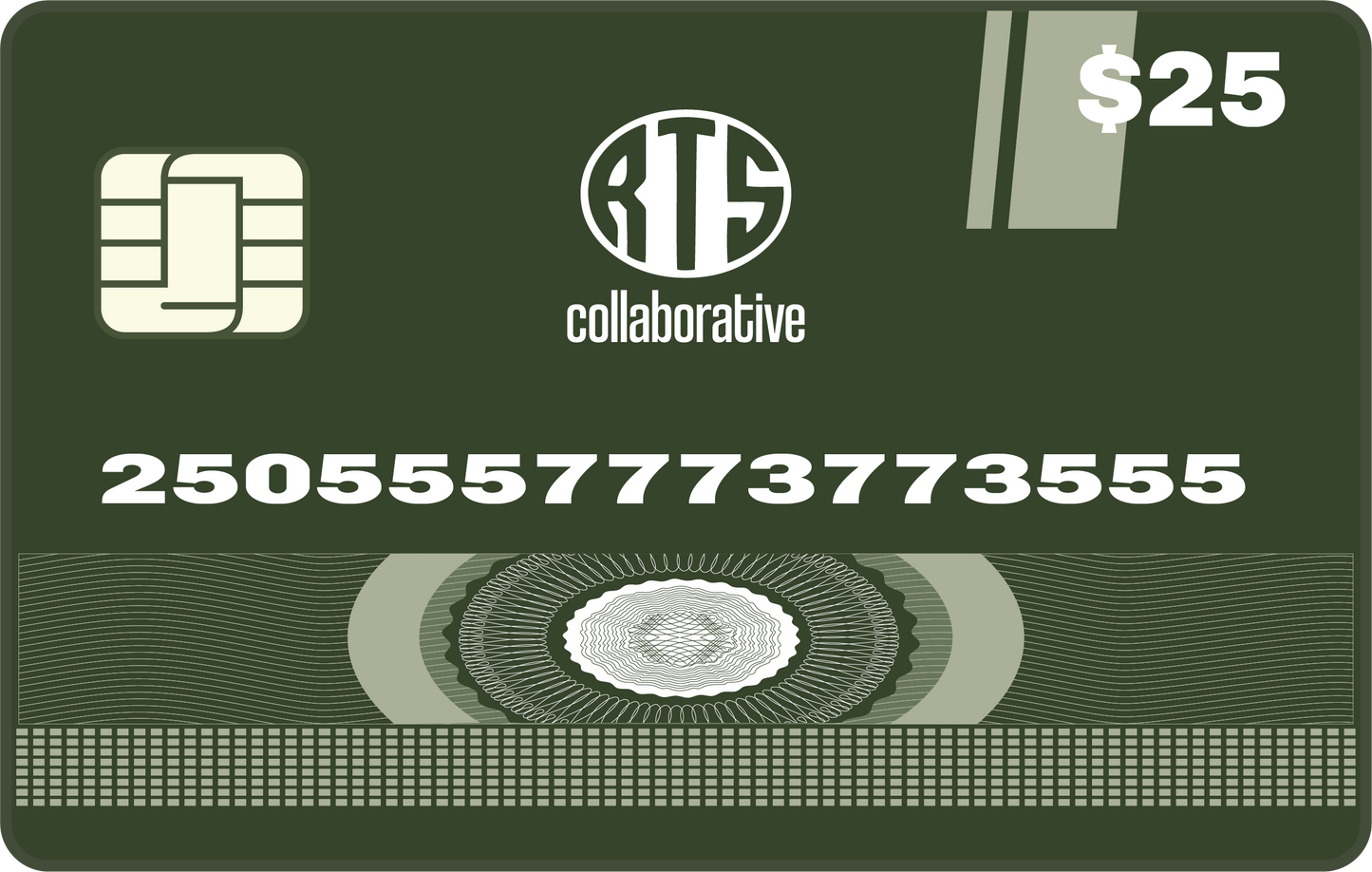 Gift Card Adobe Illustrator Template - RTS Collaborative