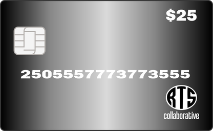 Gift Card Adobe Illustrator Template - RTS Collaborative