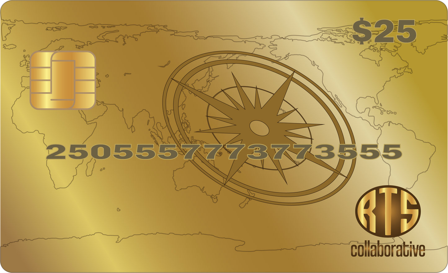 Gift Card Adobe Illustrator Template - RTS Collaborative